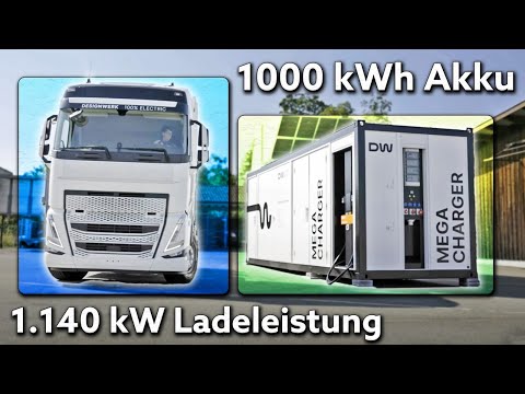 Du wirst nicht glauben wie RIESIG der Akku in diesem Elektro-LKW ist!