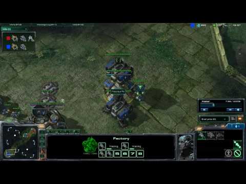 HD SC2 LZgamer v Nocturn part 1 (Non stop action)