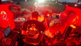Decapitated - Blood Mantra - DRUMCAM - Woodstock 2016