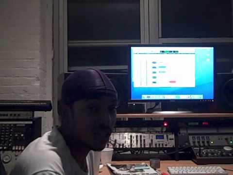 GEDA K. IN THE STUDIO