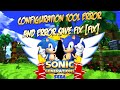 Sonic Generations Configuration Tool Error And Error Save Fix FIX
