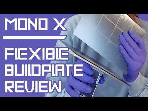 What is a Flexible Build Plate - 4 minute review - Photon Mono X resin printer
