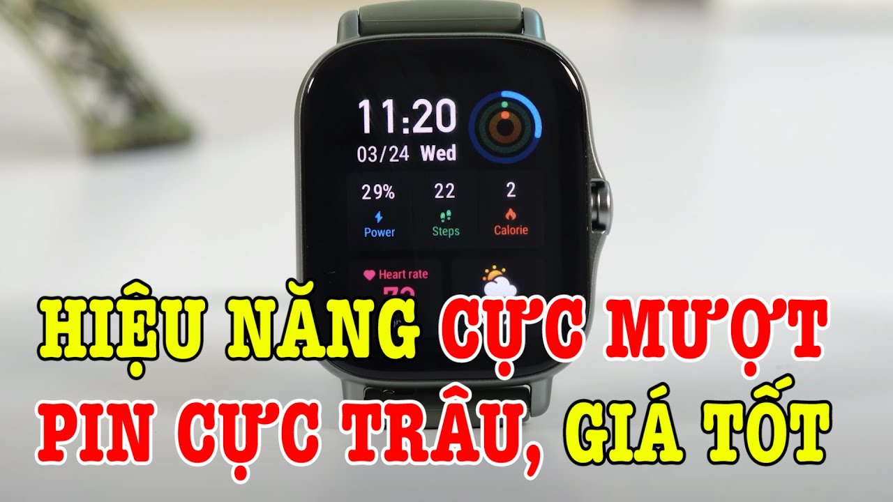 Trên tay Amazfit GTS 2e đồng hồ giá rẻ CỰC MƯỢT và nhiều tính năng cao cấp