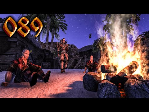 Let's Play Gothic 2 • Part 89: ABENDS IM PIRATENLAGER [German Gameplay, Ultra Modded]