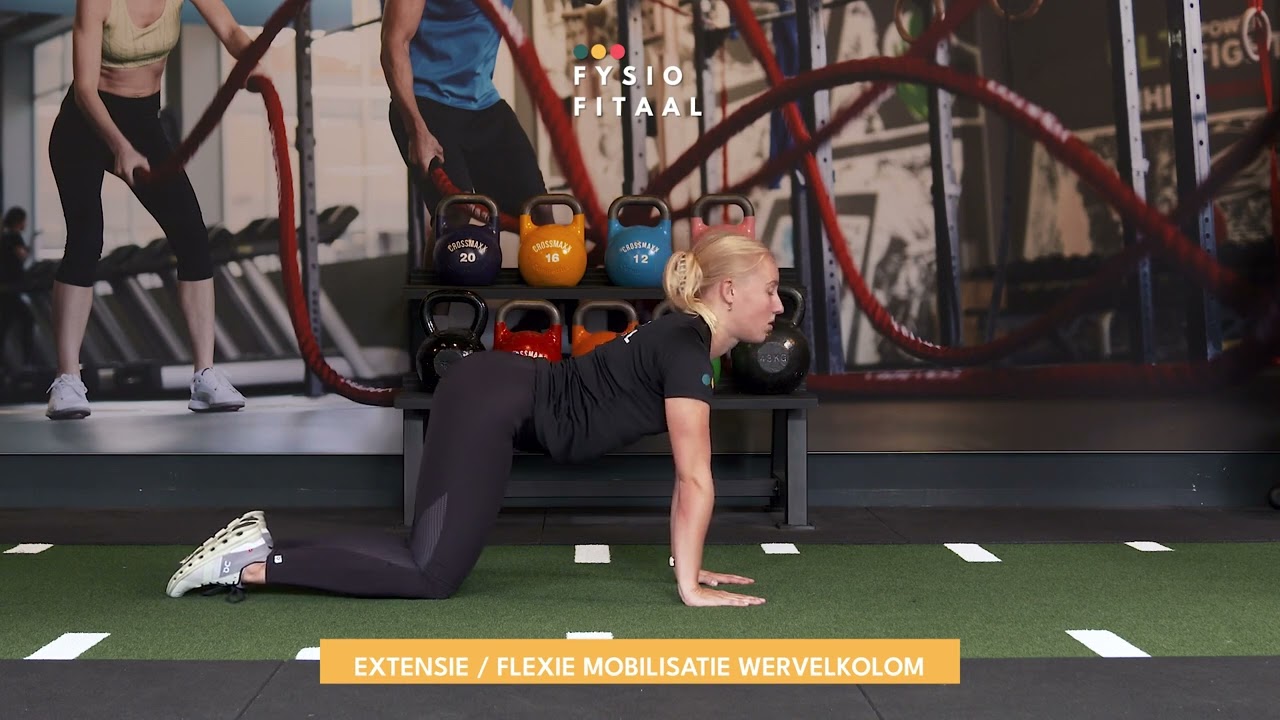 Video thumbnail: Extension/flexion mobilisation spine - instructional video
