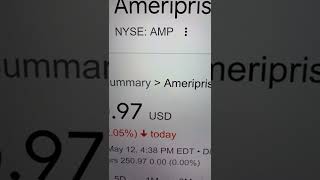🔴 Ameriprise Financial AMP Stock Trading Facts 🔴