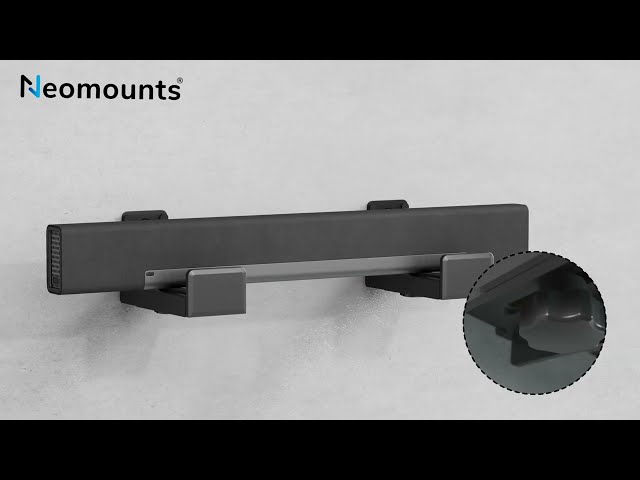Video teaser for Neomounts AWL29-550BL1 videobar/soundbar/speaker mount
