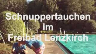 preview picture of video 'Tauchschule AQUAplus Wehr: Schnuppertauchen im Freibad Lenzkirch'