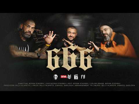 Billy Hlapeto x Dim4ou x Garjoka - 666 (prod. F8) (OFFICIAL VIDEO)