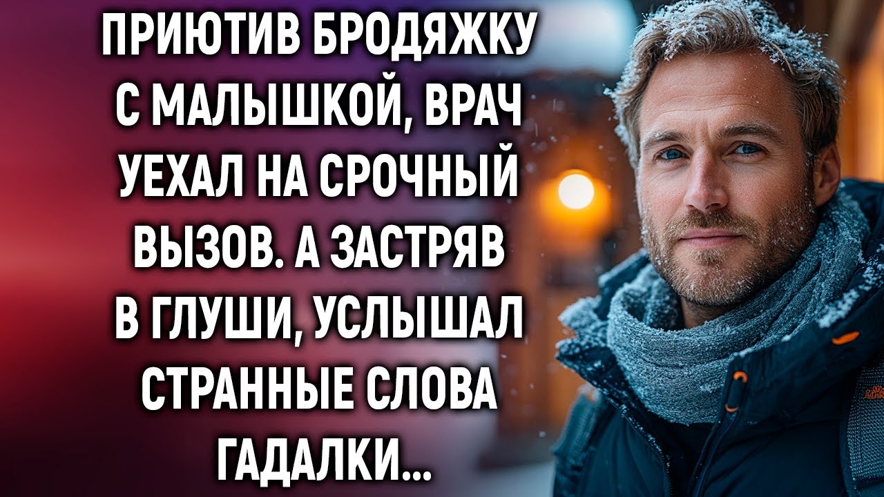Приютив бродяжку с малышкой, врач уехал на срочный вызов. А застряв в глуши, услышал…