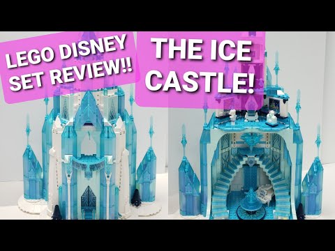 LEGO DISNEY FROZEN 2021 SET REVIEW! The Ice Castle! Lego set #43197
