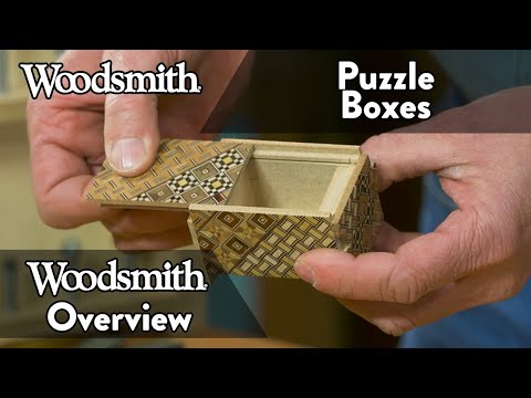 These Puzzle Boxes Make for a Fun Woodworking Challenge