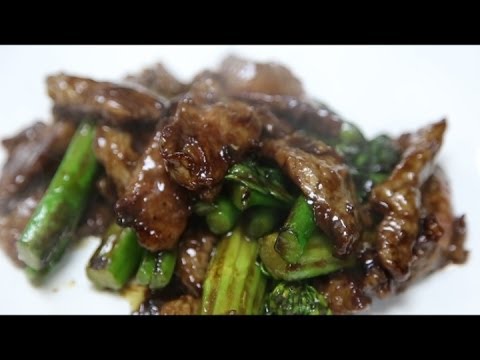 Beef with Chinese Broccoli 芥蘭 牛肉
