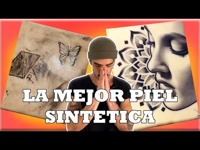 Vídeo relacionado con Unihuby Piel Sintetica Tatuaje, 10pcs Piel de Tatuaje Lados Dobles La Piel Sintética Pieles Sinteticas para Tatuaje