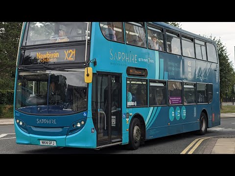 UTTER HORRID | Route X21: 7522/NK14GFJ - ADL Enviro 400