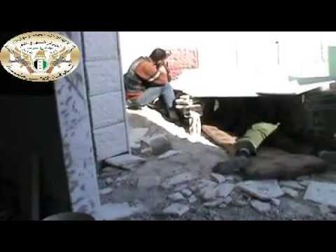 رصد كتيبة الحسن لمواقع قوات النظام وميليشا حزب الله في بلدة عقربا في ريف دمشق