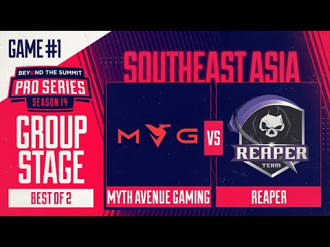MAG vs Reaper Game 1 - BTS Pro Series 14 SEA: Groups w/ BluScale & Otomo