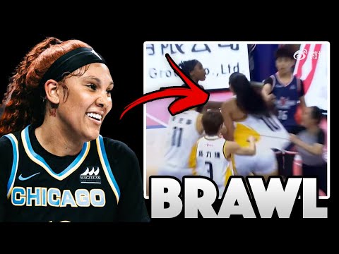 Kamilla Cardoso Starts BRAWL in China After Hard Foul...