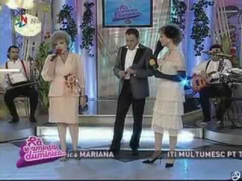 Corina Chiriac cu invitatii sai speciali Angela Similea si Ovidiu Komornyik