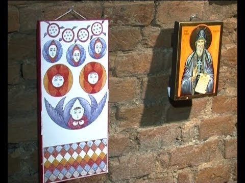 У підвалі Свято-Троїцького кафедрального собору -  виставка ікон - YouTube