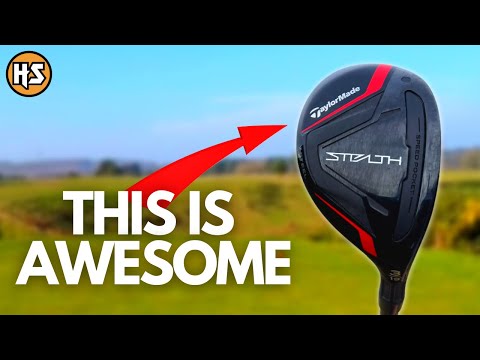 This is AWESOME! Taylormade Stealth Hybrid Review