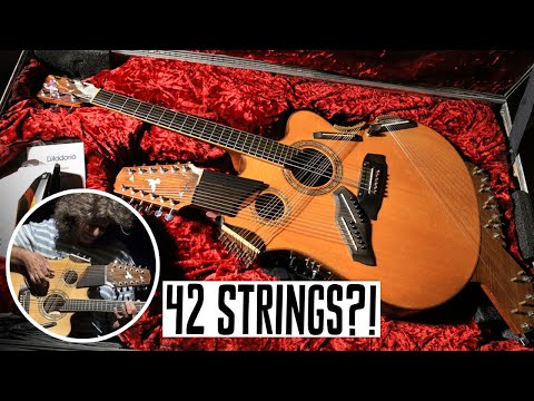 Pat Metheny's 42-String Pikasso Guitar Built by Linda Manzer