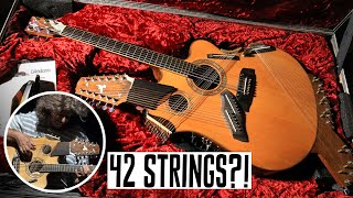 Video thumbnail for Pat Metheny's 42-String Pikasso Guitar Built by Linda Manzer by Premier Guitar