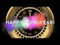 HAPPY NEW YEAR COUNTDOWN CLOCK V 204 Timer With Sound Effects Fireworks 2020 4k