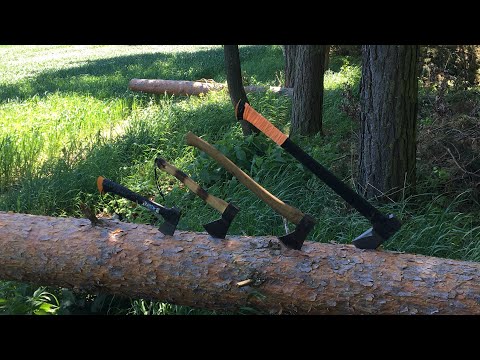 Welche Axt ist die richtige? Überblick und Vergleich (Größe/Gewicht/Bauweise)