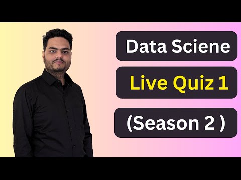 Data Science Live Quiz 8 Season 2 Data Science Quiz Theme Interview