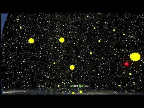 60,000 Stars in Unity without Dots...