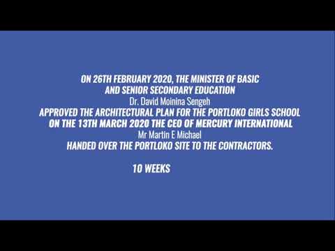 Port Loko All Girls Secondary School site