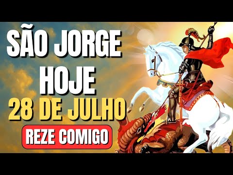 📿 SAINT GEORGE'S PRAYER FOR MONDAY, JULY 28 – NOBODY SAW IT, BUT HE WAS FIGHTING FOR YOU!