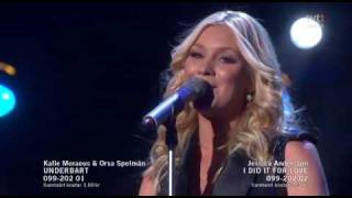 2. Jessica Andersson - I Did It For Love - Omgång 2 (Melodifestivalen 2010 Andra Chansen)