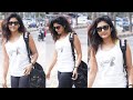 Actress EeshaRebba Papped Post Gym Session In Hyderabad Filmyfocus Com