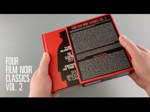 Four Film Noir Classics Vol. 2 | Unboxing | 4K