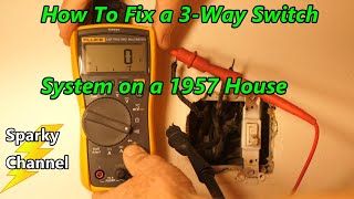 How to Fix a 3-Way Switch System on a 1957 House: House Renovation Time!