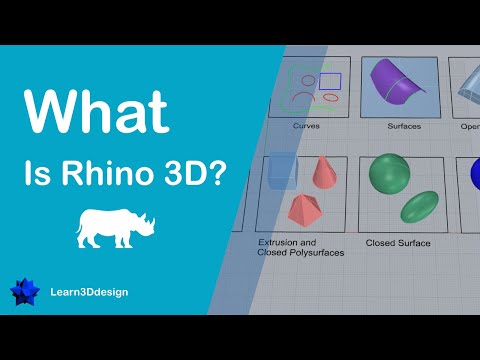 What is Rhino 3D?