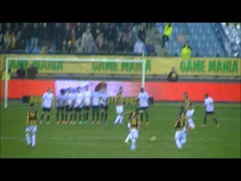 Vitesse - Roda JC 3-0 01-03-2014 : Goal Marko Vejinovic