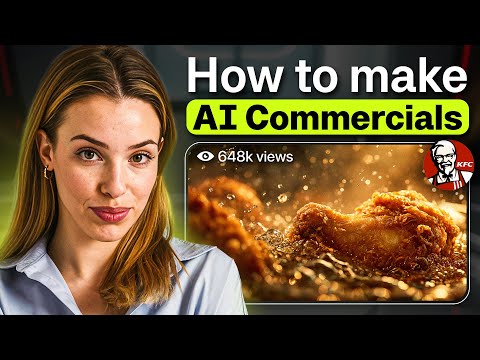 How To Make AI Commercials Using Midjourney AI & Kling 2.1 Start & End Frame