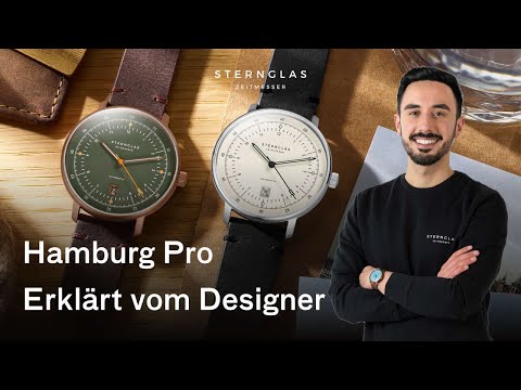 STERNGLAS Hamburg Pro Automatik – erklärt vom Designer