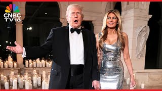WATCH: President Trump and Melania Trump Host New Year Party for MAGA Allies at Mar-a-Lago | N18G