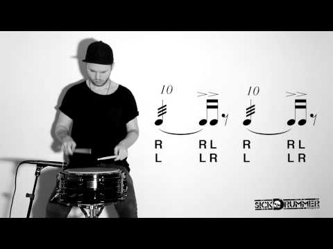 Sick Drummer Rudiment Series: 11. Ten Stroke Roll