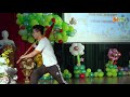 Đồng diễn võ thuật - Học sinh MN Thăng Long biểu diễn