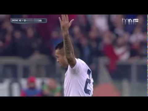 Matuzalem funny red card Roma-Genoa
