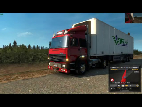 Euro Truck Simulator 2 (1.27) Iveco turbostar 190-38 Special v.1.26