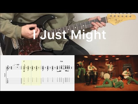 Bruno Mars - I Just Might (guitar cover with tabs & chords)