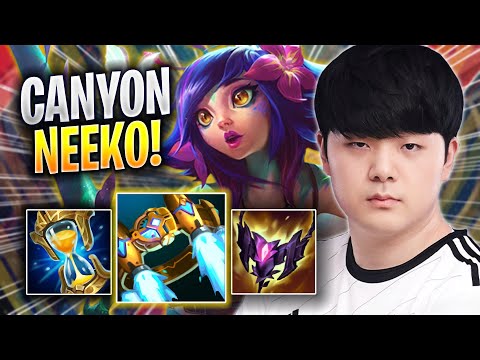 CANYON CRAZY GAME WITH NEEKO! - DK Canyon Plays Neeko JUNGLE vs Kha'zix! | Season 2023