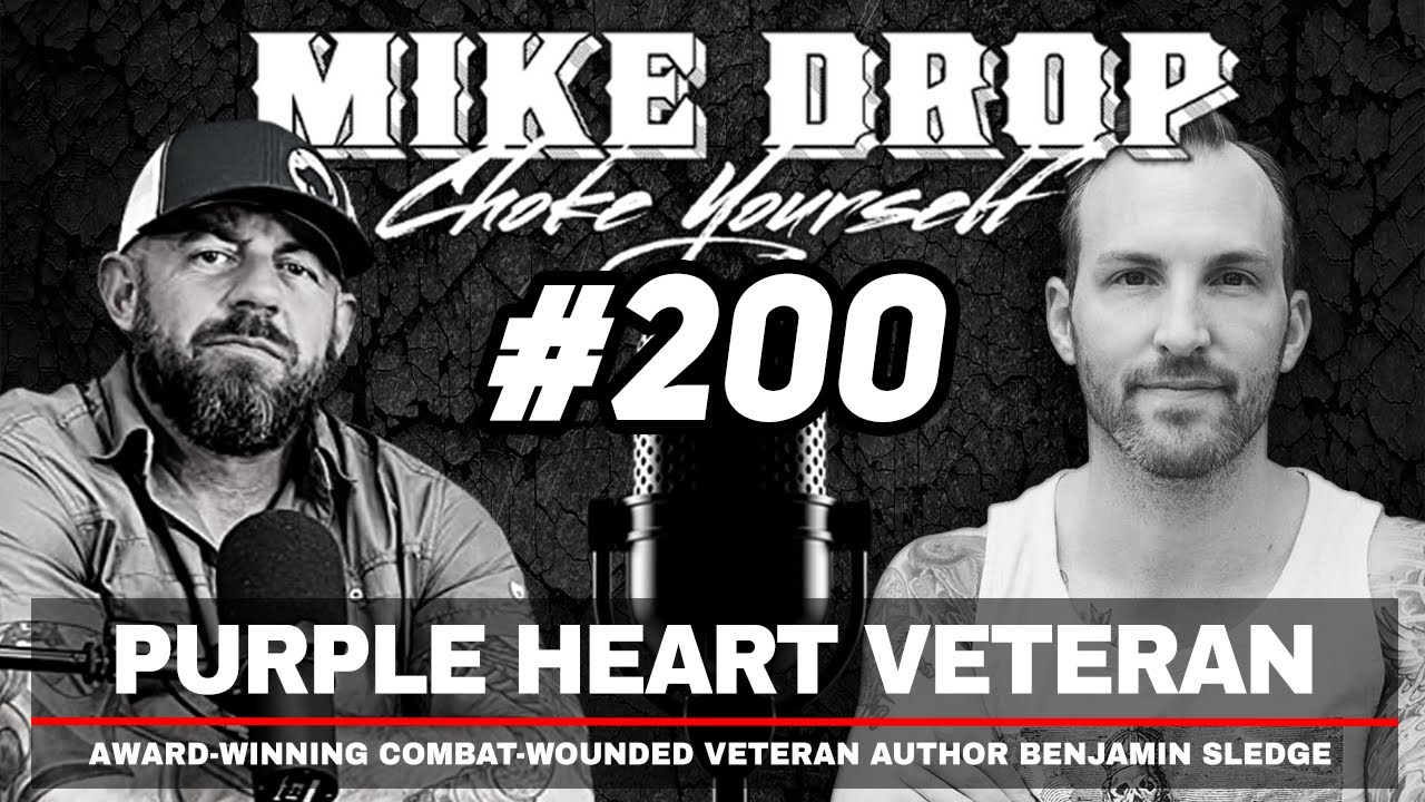 Purple Heart Veteran Author Benjamin Sledge | Mike Ritland Podcast Episode 200