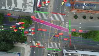 Traffic monitoring using drones